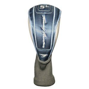 Tommy Armour 5h Hybrid Rescue Golf Club Headcover Head Cover Blue White Gray EUC